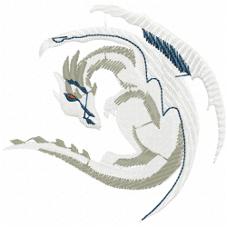 Dragoes Embroidery Design 1 Dragoes Embroidery Design 1